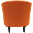 thumbnail image 5 of Pemberly Row 17.5" Traditional Fabric Club Chair in Orange Finish, 5 of 6