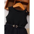 thumbnail image 3 of 8-12 Years Teenage Party Dresses Spring Summer Purple Gradient Dress For Girls With Belt Kids Clothes Teen Dress 2026, 3 of 7