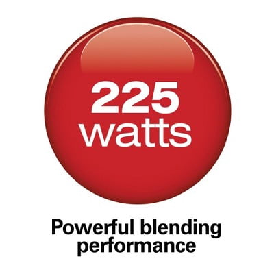 2 Speed Hand Blender : Portable Immersion Blender, Dishwasher-Safe, 225W, Gray