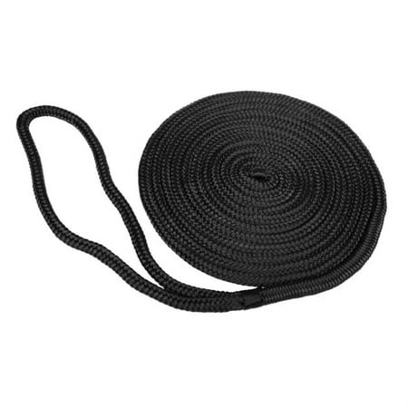 UPC: 0040011677792 | Taylor Made Products Premium Double Braided Nylon Dock Line 15 3/8 Black