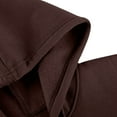thumbnail image 5 of Qwertyu Women's Oversized Zip Up Hoodie Lightweight Thin Long Sleeve Hooded Sweatshirt with Pockets Coffee M, 5 of 8