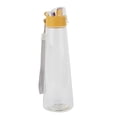 thumbnail image 1 of Botella de agua deportiva compacta amarilla para viajes al aire libre a prueba de fugas de 400 ml, 1 of 8