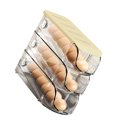 thumbnail image 3 of 3PCS Egg Container For Refrigerator Plastic Stackable Auto Rolling Egg Holder Storage Box for Household Cream, 3 of 5