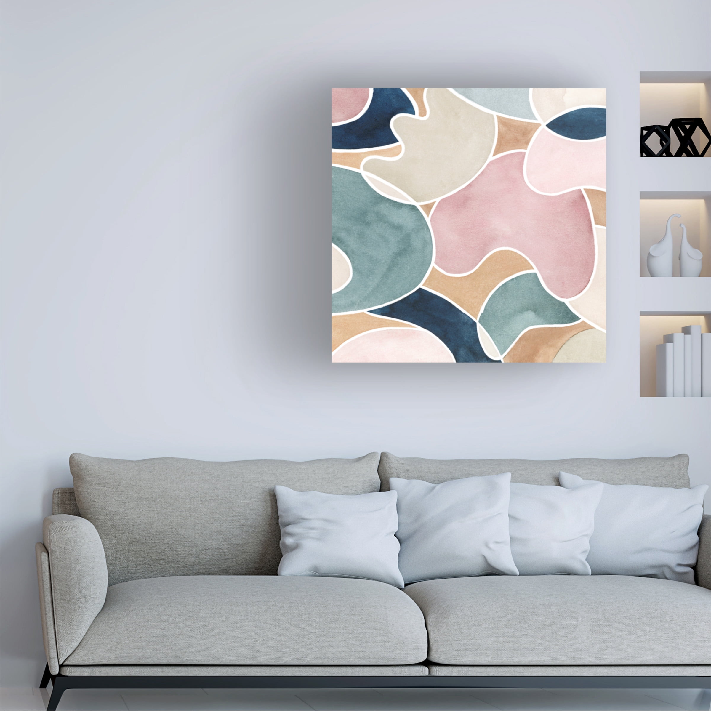 Grace Popp 'Shifters II' Canvas Art
