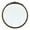 Brown, variant on Gzxs 30"x30" Round Hand Carved Rose Antique Mirror Frame, Wall Mirror for Live space, Bathroom, Entryway Wall Décor (Brown)