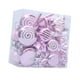 thumbnail image 5 of 18 piezas de adornos de bolas de Navidad, adornos colgantes para árbol de Navidad con colgantes Rosa, 5 of 9