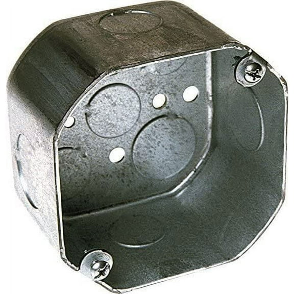 Hubbell Raco 167 Oct Bx W/.5-75" Ko