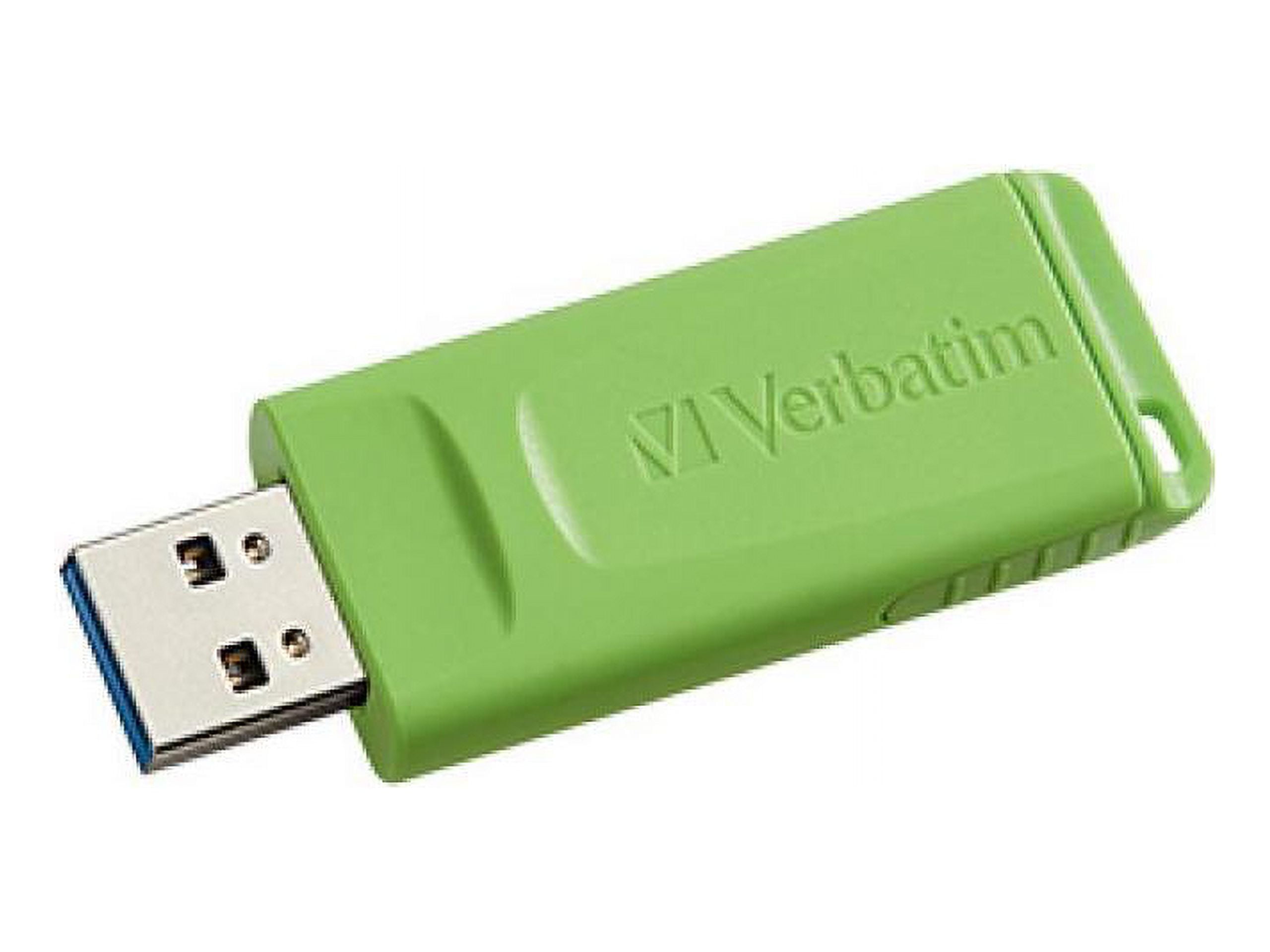 Verbatim 64GB Store 'n' Go USB Flash Drive - PC / Mac Compatible - 2pk - Blue, Green