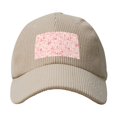 thumbnail image 4 of Baseball Cap Bent Eaves Design 6 Piece Cap Body Breathable Not Hot Plastic Cap Drag For Daily Travel Vacation Rose Gold Leopard Print Animal Skin Texture_4 Beige, 4 of 8