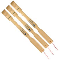 BambooMN 17" Bamboo Back Scratcher - w/Love of 50 States plus 1 Free Travel Size Back Scratcher - Kentucky - 3 Units