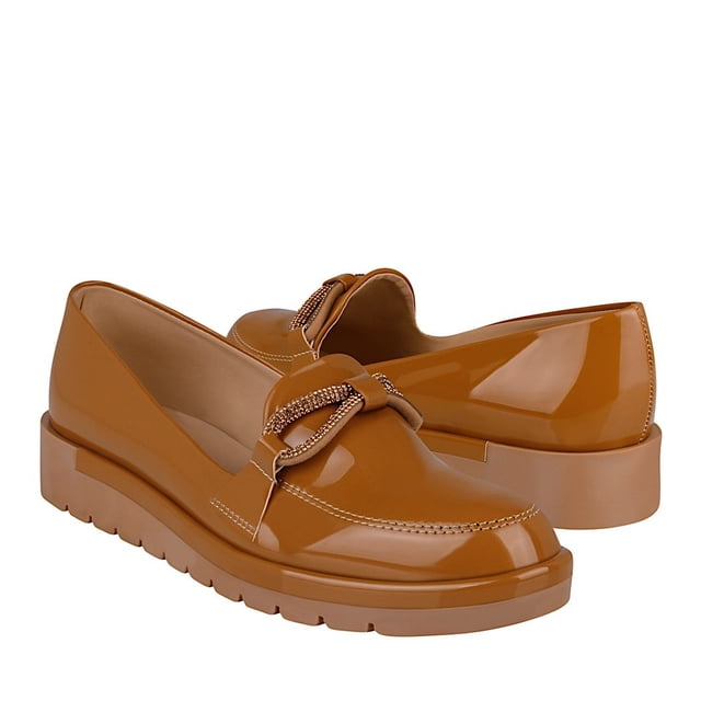 ZAPATOS CASUALES DAMA STYLO R-3171 CHAROL CAFÉ Stylo R-3271