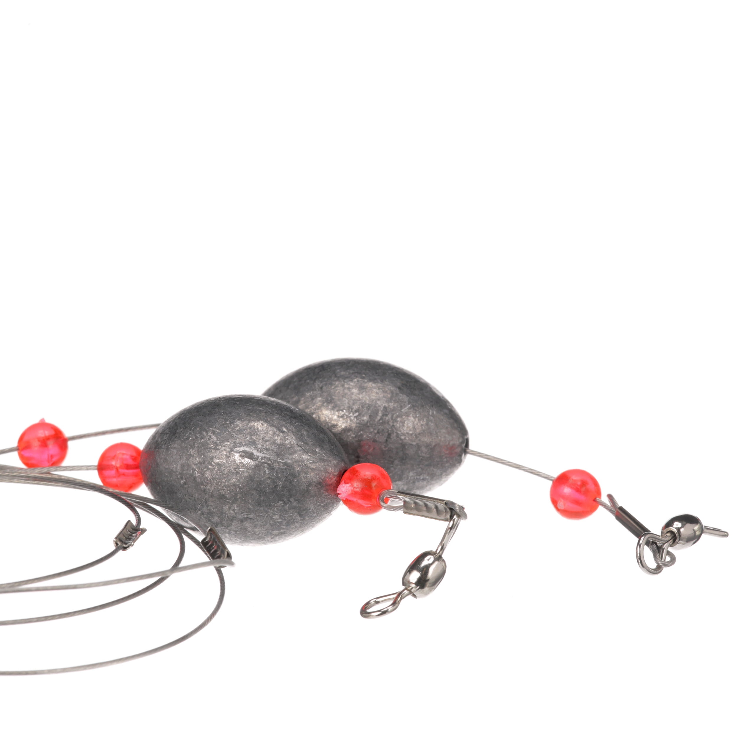 (2 pack) Eagle Claw Fishing Tackle, L1025-112 Lazer Ready Rig with Hook, 1 1/2 oz.