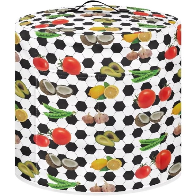 Small Kitchen Appliance Covers with Top Handle and Accessories Pockets Compatible with 8 Quart Instant Pot Stain Resistant Washable Cover