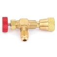 thumbnail image 2 of High Strength Water Shut Off Valve, Durable  Water  Control Valve, For Refrigerant Charging Hose For R410A Pipe Connector, 2 of 8
