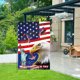 thumbnail image 5 of 4 de Julio Decoraciones Jardín Al Aire Libre Bandera Día de la Independencia 4 de Julio Americano Patriótico Terraza de la Familia Decoración de la Fiesta Del Porche Terraza Colgante Vertical 12x18 Pu, 5 of 6