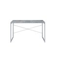 thumbnail image 1 of Acme Furniture 92905-VV Ergode Desk Faux Concrete & Silver, 1 of 5