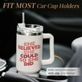 thumbnail image 6 of Graduation Gifts for Women She Believed She Could So She Did Tumbler 40oz Stainless Steel Insulated with Handle and Straw, New Job, Going Away, Inspirational Gifts for Her, 6 of 6