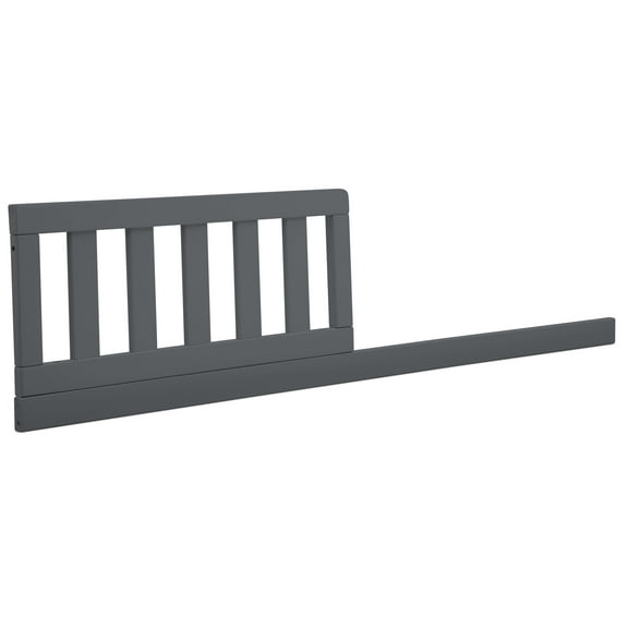 Delta Children Daybed/Toddler Guardrail Kit #555725, Greenguard Gold Certified, Charcoal Grey