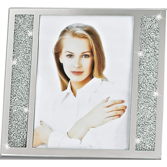 Fashion Badash Crystal Lucerne Crystalized 8X10 Photo Frame (11 X 11) Made In China gm19725