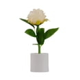 thumbnail image 2 of Led Flower Lamp Pink Rose Flower Lamp, Mothers Day Birthday Gifts for Her Wife friend Small Table Lamp Night Light, Cordless Touch Lamp,Faux Silk Flower Décor for Home Kitchen Wedding Office, 2 of 6
