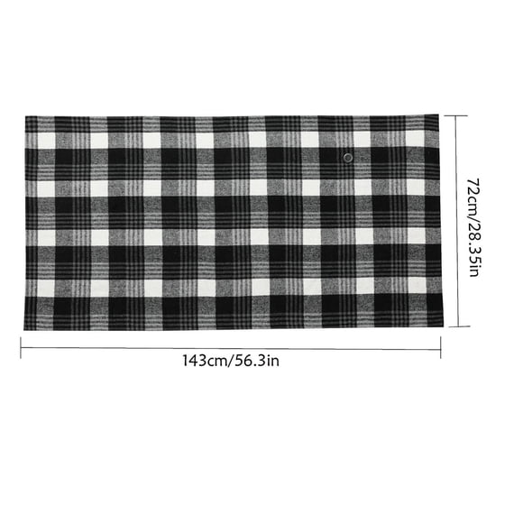 Usb Powered Heated Blanket Shawl 143x72cm, Usb Heated Blanket Portable, 3 Temperature Settings, Polyester, Black, for Shoulders, Neck, Back, Home, Office, Travel, Washable