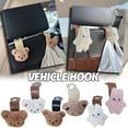 thumbnail image 4 of Wovilon Cartoon Bear Hook Car Seat Back Multi-Functional Storage Hook Car Plastic Pendant, 4 of 4