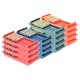 thumbnail image 1 of Juego de bandejas organizadoras para almacenamiento de monedas Nadex, 4 piezas, codificadas por color, 1 of 9