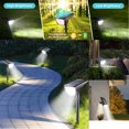 thumbnail image 4 of Lumières Solaires Puissantes [32LED/Lot de 4] Projecteur Solaire Extérieur, 4 of 5