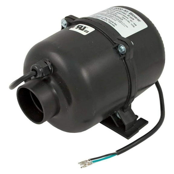 Portable Spa Blower 1.5 HP Ultra 9000 120V Spa Air Blower