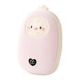thumbnail image 4 of yotijay Electric Hand Warmer Power Bank Winter Outdoor Travel Portable Pocket Heater Light Pink, 4 of 8