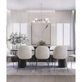 thumbnail image 2 of Design Living 8-Light Chrome Iron Chandelier With Glass Shades, 2 of 3