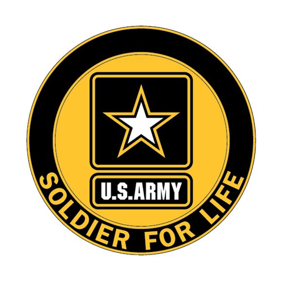 Honor Country US Army Soldier for Life Vehicle Magnet