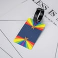 thumbnail image 6 of Arizona Flag Gay Pride Pvc Luggage Tag With Name Id Labelfor Women Men, 6 of 6