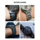 thumbnail image 4 of Correa de reloj de acero inoxidable macizo con doble presión para hombre, correa de reloj de cerámica Armani Ar1451 Ar1452 Ar1474 Ar1475, 4 of 5