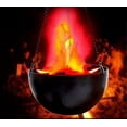 thumbnail image 3 of 2PCS LED Fake Flame Effect Lamp Torch Light Fire Campfire Centerpiece with Pot, 3 of 6