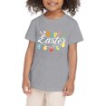 thumbnail image 4 of Girls Easter Outfits Cute Cartoon Bunny Shirt Toddler Boys Girls Happy Easter T Shirt Cute Cartoon Rabbit Graphic Tees Daily Versatile Children's Clothing Streetwear, 4 of 4