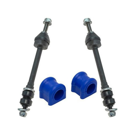 Front Sway Bar Link and Bushing Kit 4 Piece - Compatible with 2013 - 2018 Ram 1500 4WD 2014 2015 2016 2017