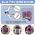 thumbnail image 3 of Replacement Paddle Blade for Creami NC501 CN501CO NC500C NC501C NC501H Ice Cream Makers Ice Cream Mi, 3 of 5