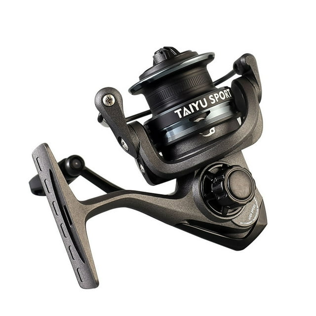 CSChome Moulinet de Pêche Moulinet Spinning Outil de Pêche Étanche Main Gauche/droite Opération Simple Moulinet de Pêche Portable Fournitures de Pêche en Mer