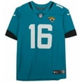 thumbnail image 2 of Trevor Lawrence Jacksonville Jaguars Autographed Teal Limited Jersey - Fanatics Authentic Certified, 2 of 4