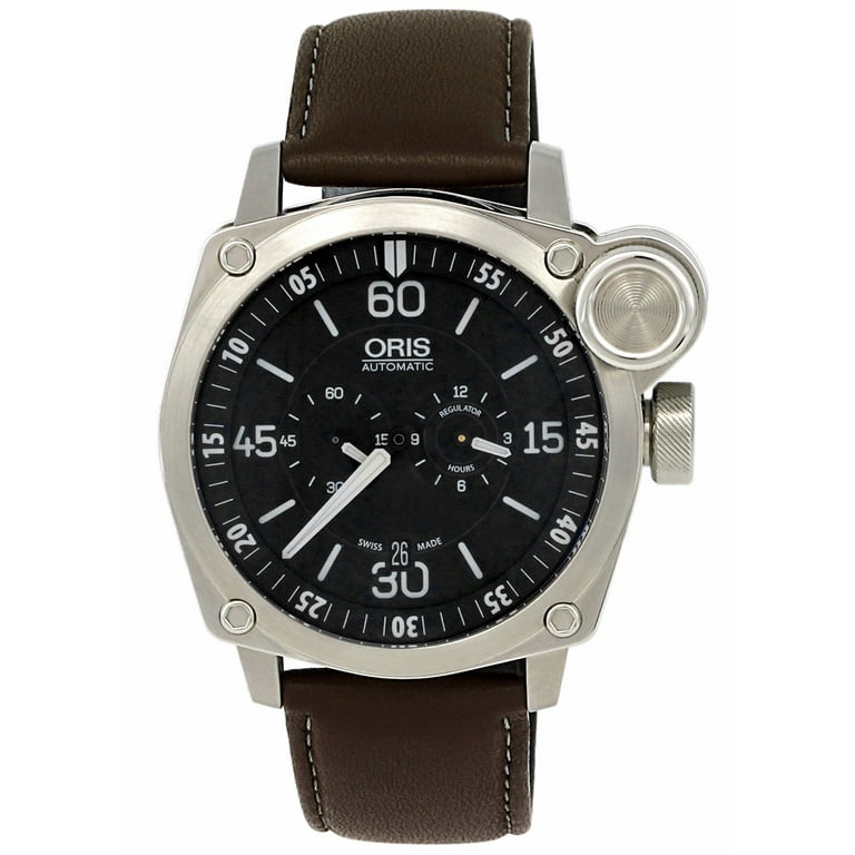 Oris BC4 Der Meisterflieger Automatic Steel Mens Strap Watch 749 7632 4194 LS
