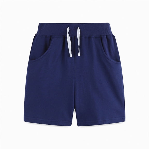 dmqupv Summer Shorts Toddler Boys Athletic Shorts Casual Beach Shorts Boys Mesh Running Shorts Knee Length Shorts Navy,4 Years