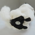 thumbnail image 3 of Juguete de peluche de gato de imitación de pelo de oveja real, juguete electrónico para mascotas con sonido de maullido, lindo juguete para mascotas para niños, 3 of 6