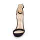 thumbnail image 3 of Sandalias de tacón stiletto Karrie negras de nobuk para mujer DREAM PAIRS, 3 of 8