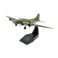 thumbnail image 4 of 1:144 B17, modelo de fundido a presión, modelo de avión Retro, decoración de escritorio con Base de exhibición, juguetes en miniatura para sala Sunnimix Avión fundido a presión, 4 of 8