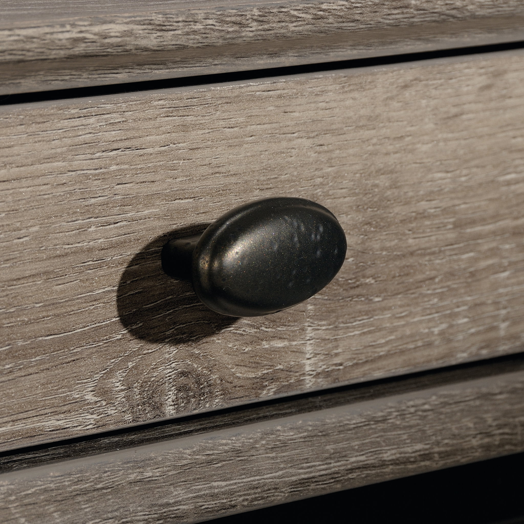 Sauder Canal Street L Shaped Computer Desk, Northern Oak Finish