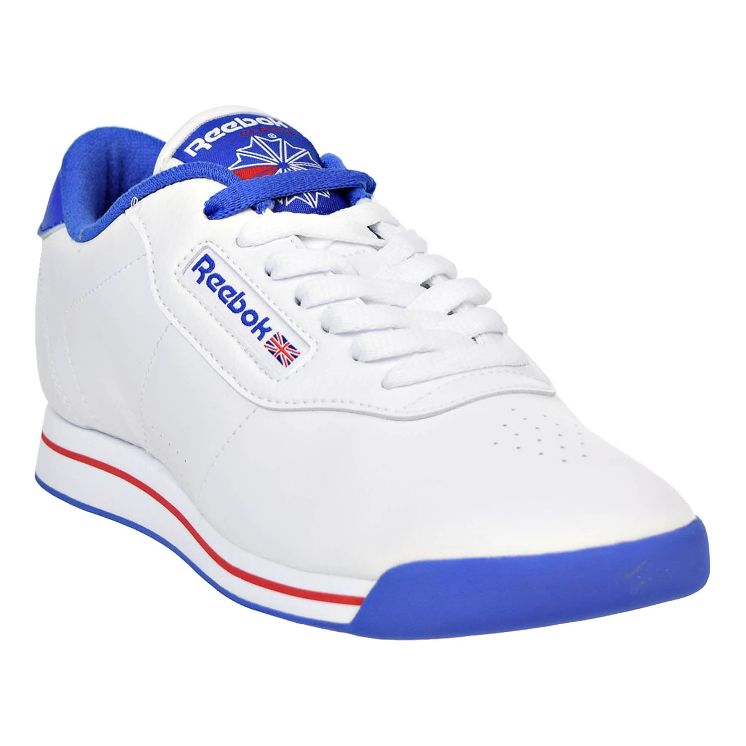 reebok classic blue and white