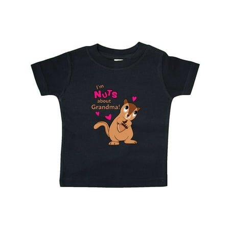 

Inktastic I m Nuts About Grandma Gift Baby Boy or Baby Girl T-Shirt