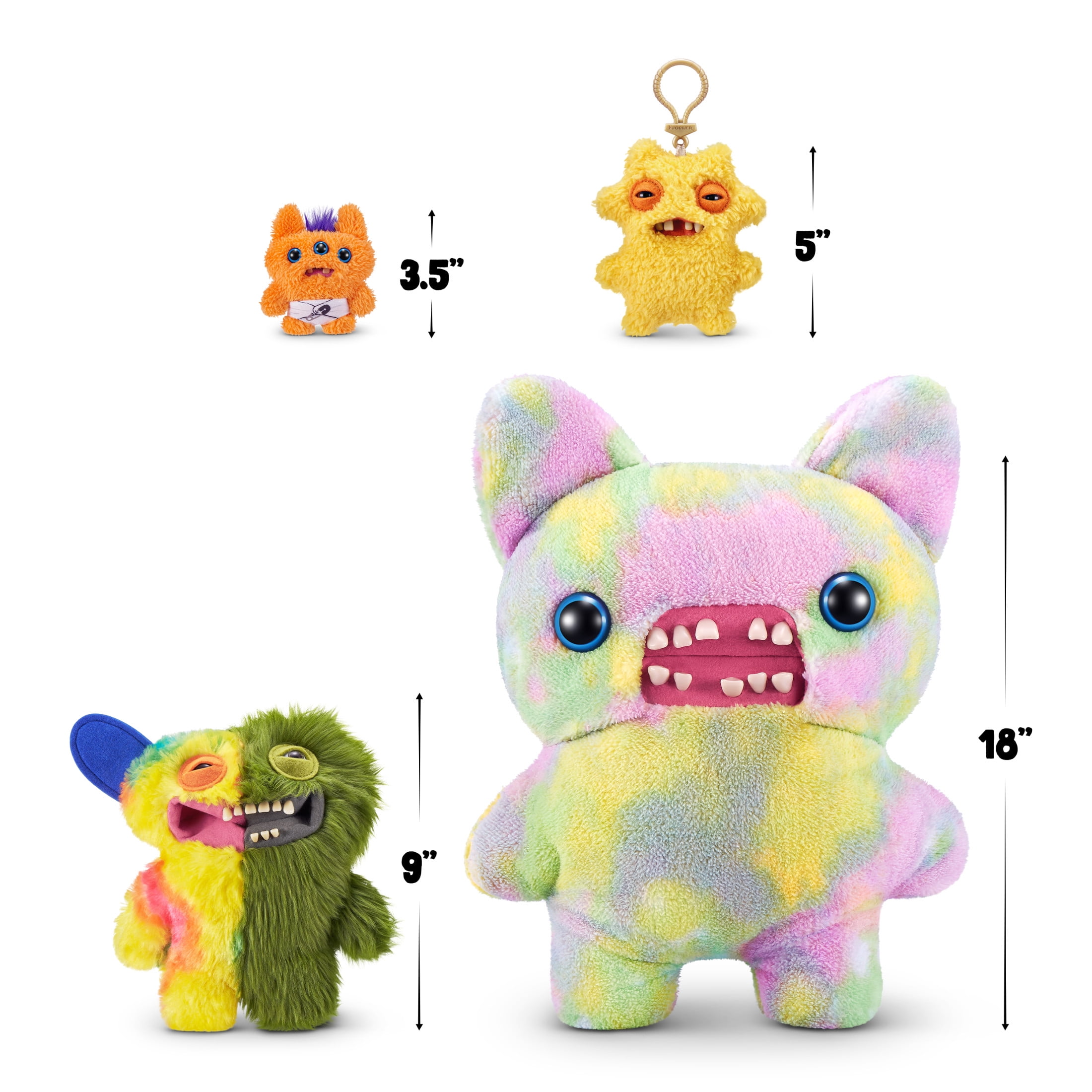 Fuggler Misfit Monsters 9-inch Series 1 (Grinnero McGoo - Green & Multi) by ZURU