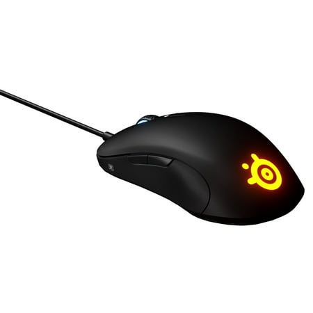 SteelSeries - Sensei Ten Wired Optical Gaming Ambidextrous Mouse - Black